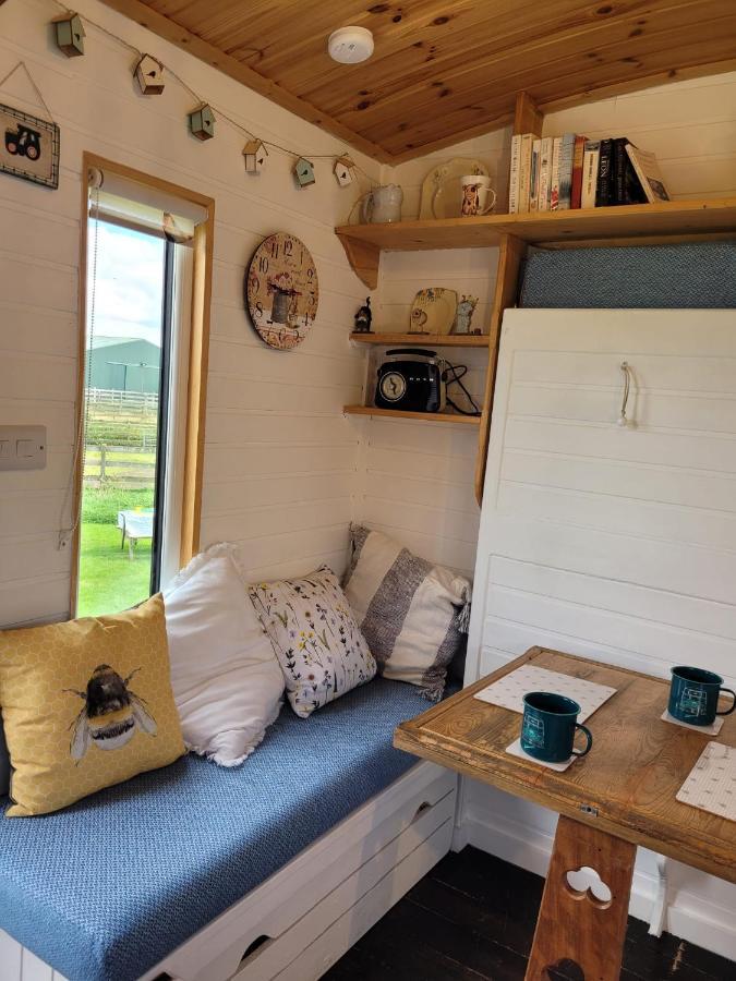The Shepherds Hut At Forestview Farm Greenisland Exterior foto